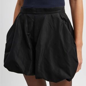 Tibi Nylon Bubble Short